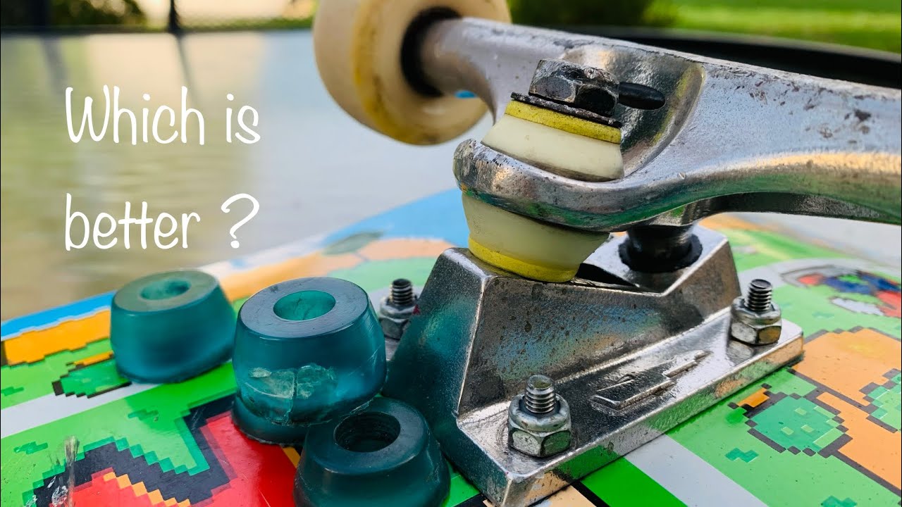 Bones Bushings vs Stock Bushings | skating with the crew!