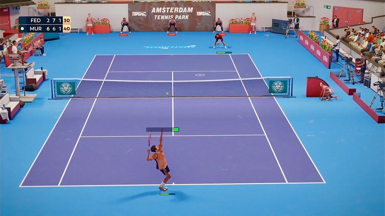 TopSpin 2K25 Federer vs Murray Amsterdam Tennis Park | Full Match