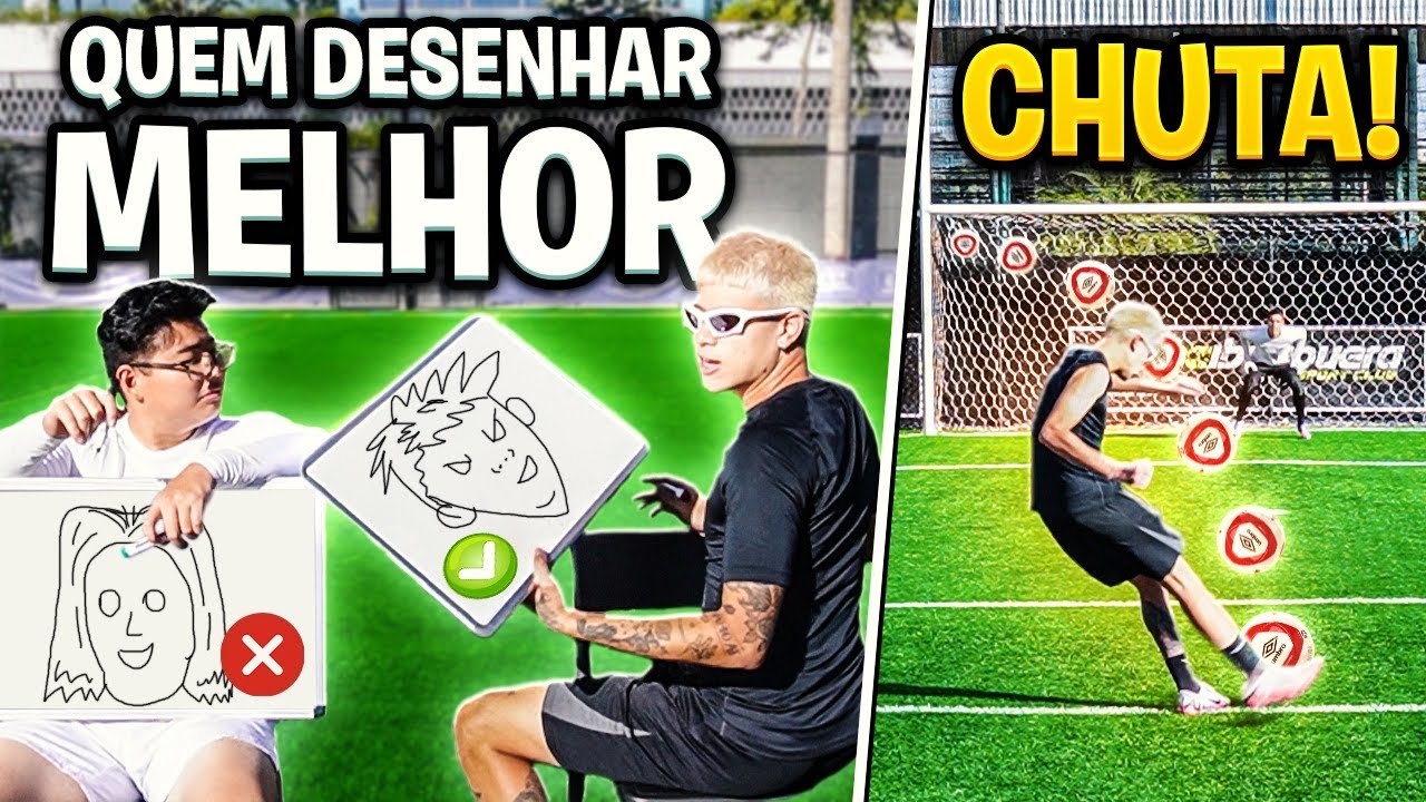 QUEM FIZER O MELHOR DESENHO PODE CHUTAR!!