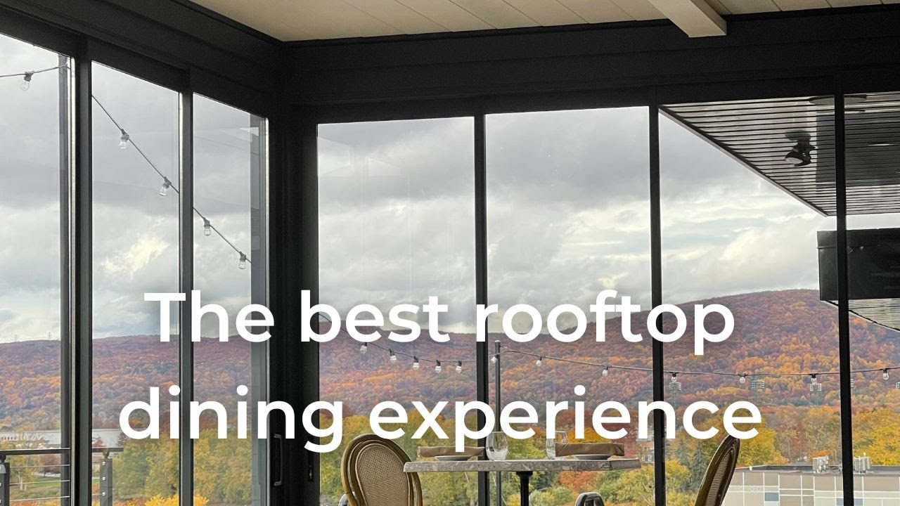 Rikasa Restaurant⎮Rooftop Louvered Pergola in Pittston, PA