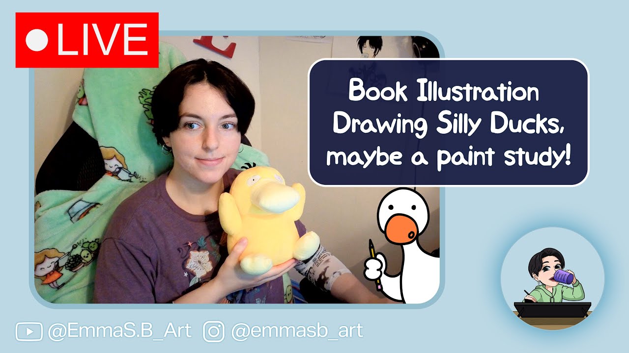 Character design study, Book illustrating, Drawing Silly Ducks, & maybe a paint study!