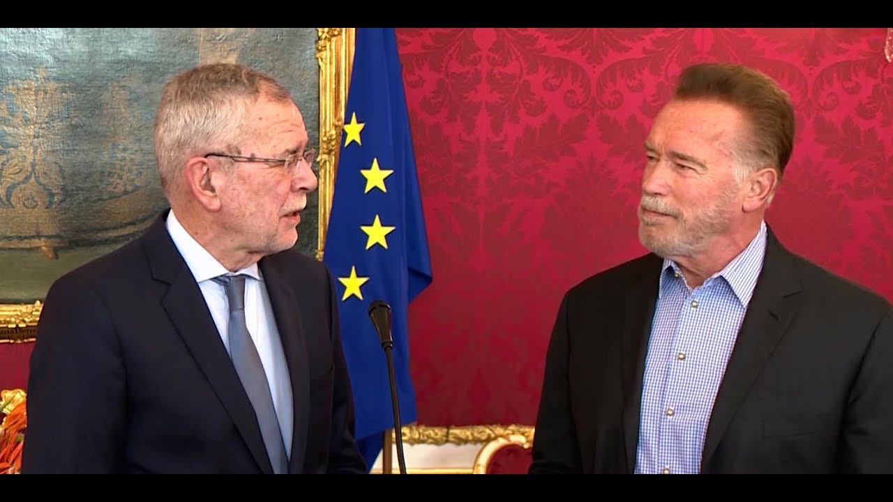Schwarzenegger zu Besuch bei Van der Bellen