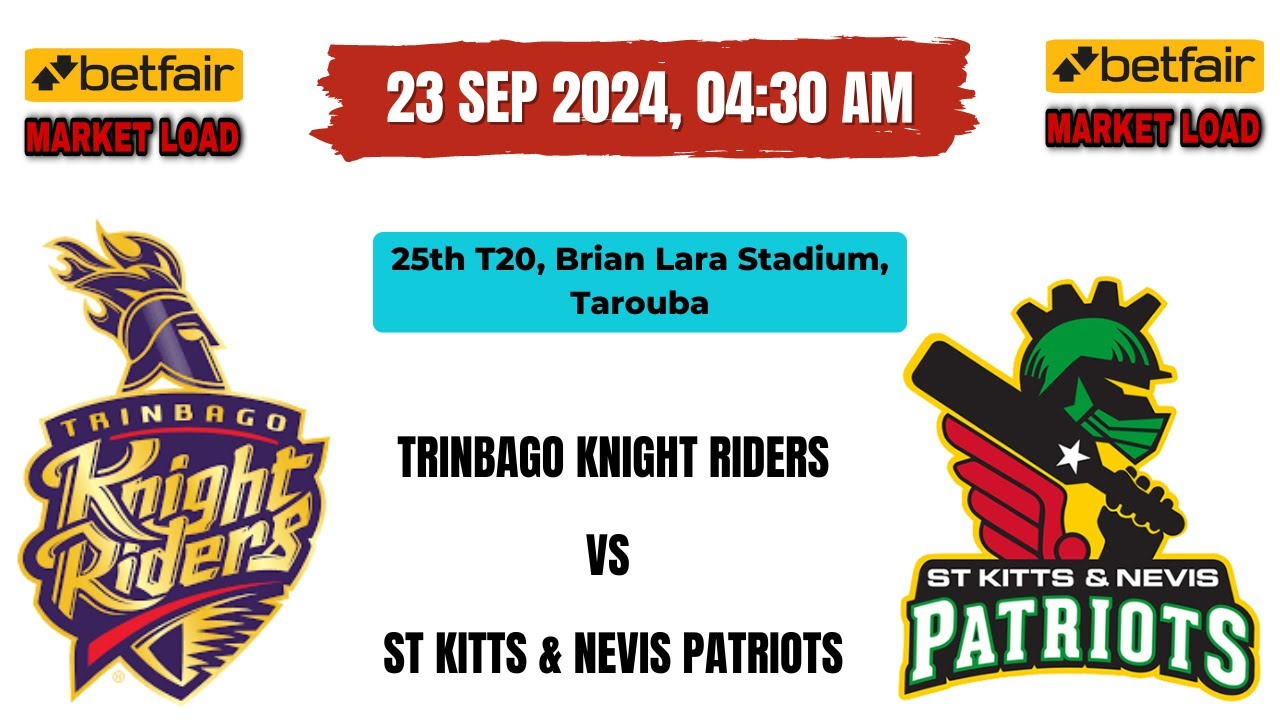 CPL 2024: TKR Vs SKNP 25th Match Prediction, Who Will WIN? 23 SEP 2024, 04:30 AM. #cpl2024prediction