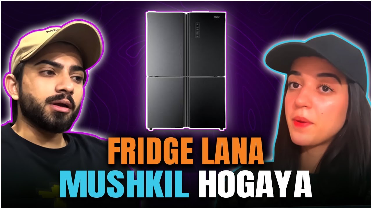 Fridge Lana mushkil hogaya | ZARAIB | Laraib Khalid | Zarnab Fatima