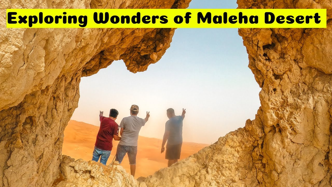 Exploring Wonders Of Maleha Desert II Sharjah