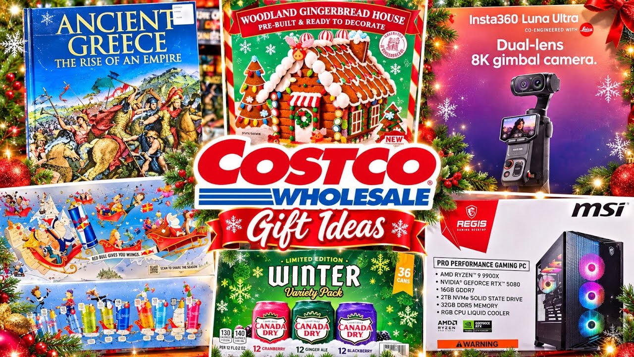 🎄 НОВИНКИ ОТ COSTCO! ИДЕИ РОЖДЕСТВЕНСКИХ ПОДАРКОВ И ВЫГОДНЫЕ ПРЕДЛОЖЕНИЯ НА ПРОДУКТЫ! 🎅