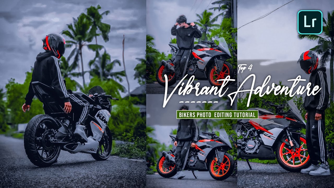 Stunning Sports Bike Photo Edit | Vibrant Adventure Preset in Lightroom Mobile
