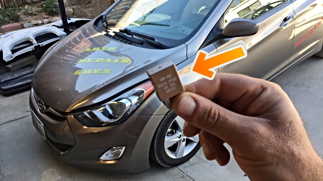 HYUNDAI ELANTRA Starter Relay Location Replacement 2011 2012 2013 2014 2015 2016