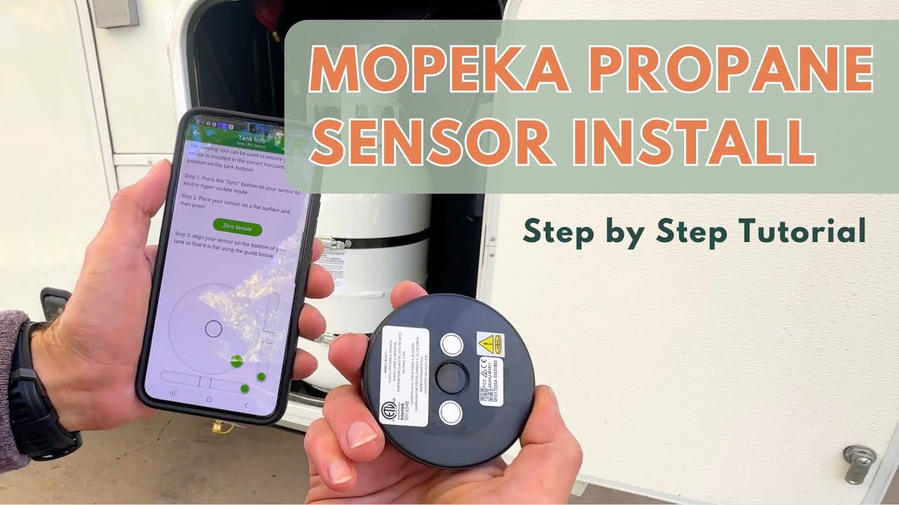 Mopeka Propane Sensor Installation - Know Your Propane Levels!