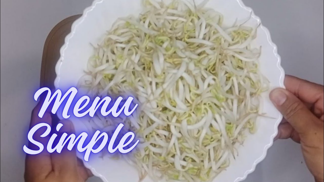 SAYUR SIMPEL BUAT KELUARGA, Rasa dijamin👍🏻👍🏻  Resep CAH TAUGE Ikan Asin