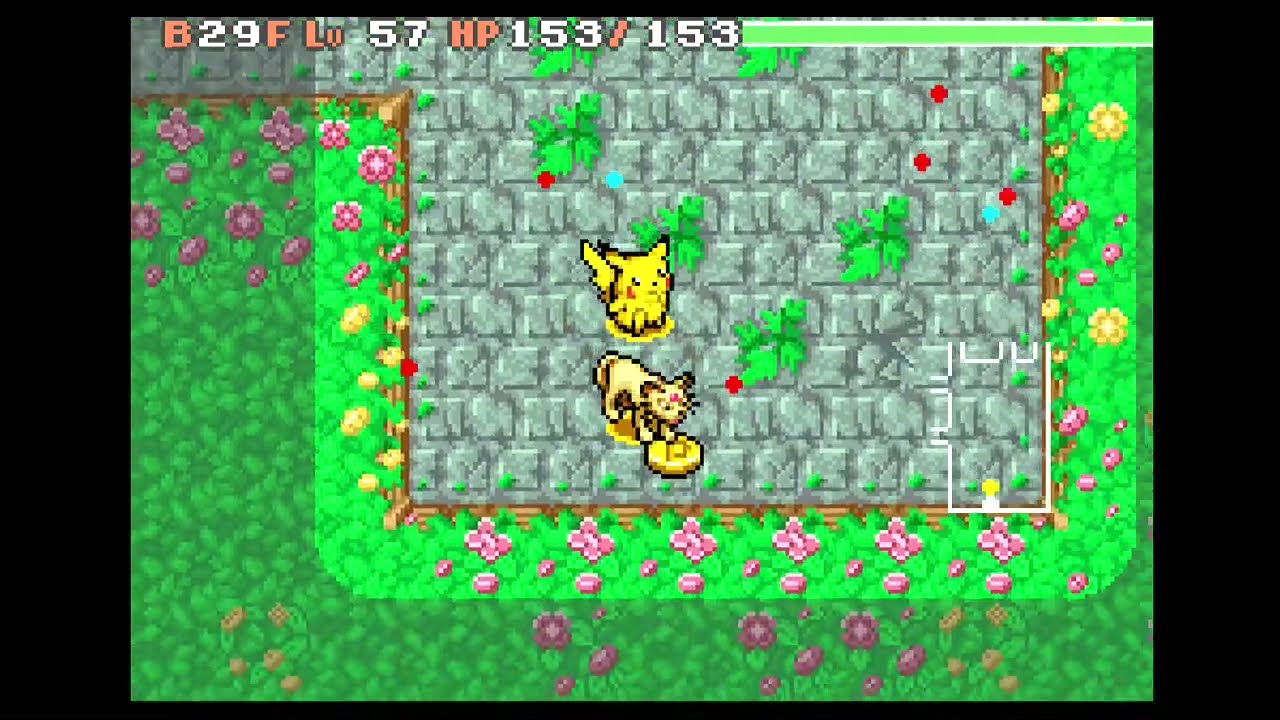 ＧＢＡソフト　ポケモン不思議のダンジョン赤の救助隊プレイ動画＃２３