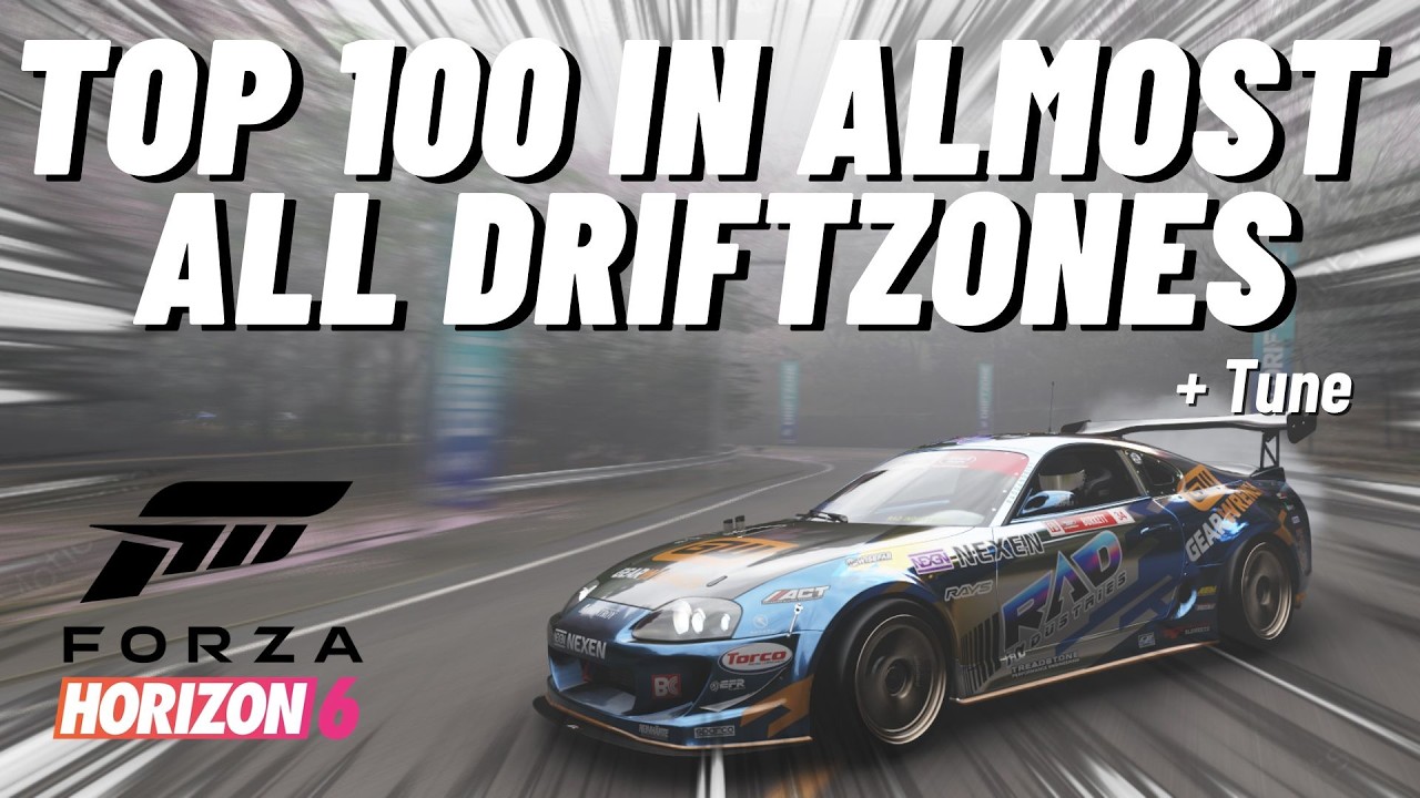 Top 100 in Almost All Driftzones without Rewinds | Forza Horizon 6