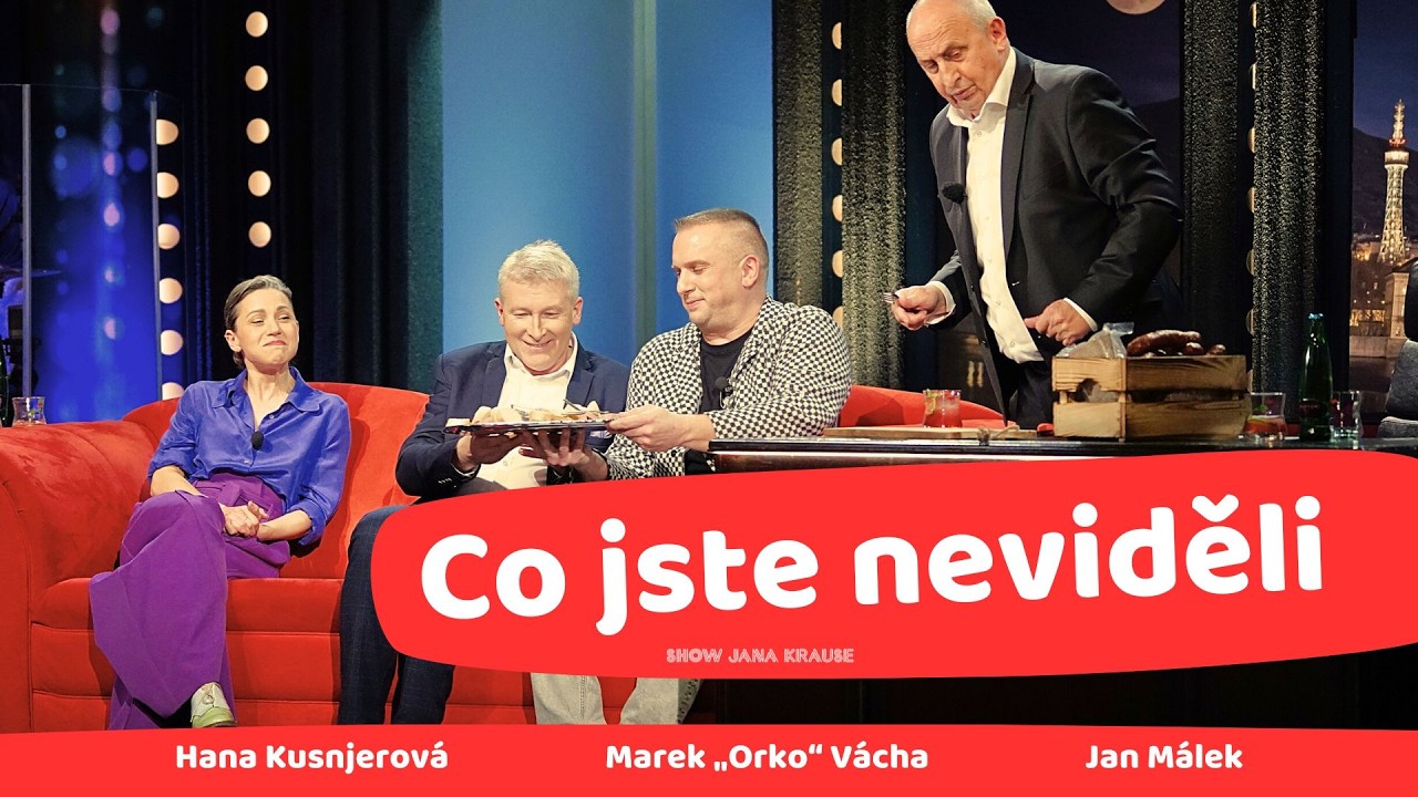 Co jste neviděli v Show Jana Krause 4. 3. 2026