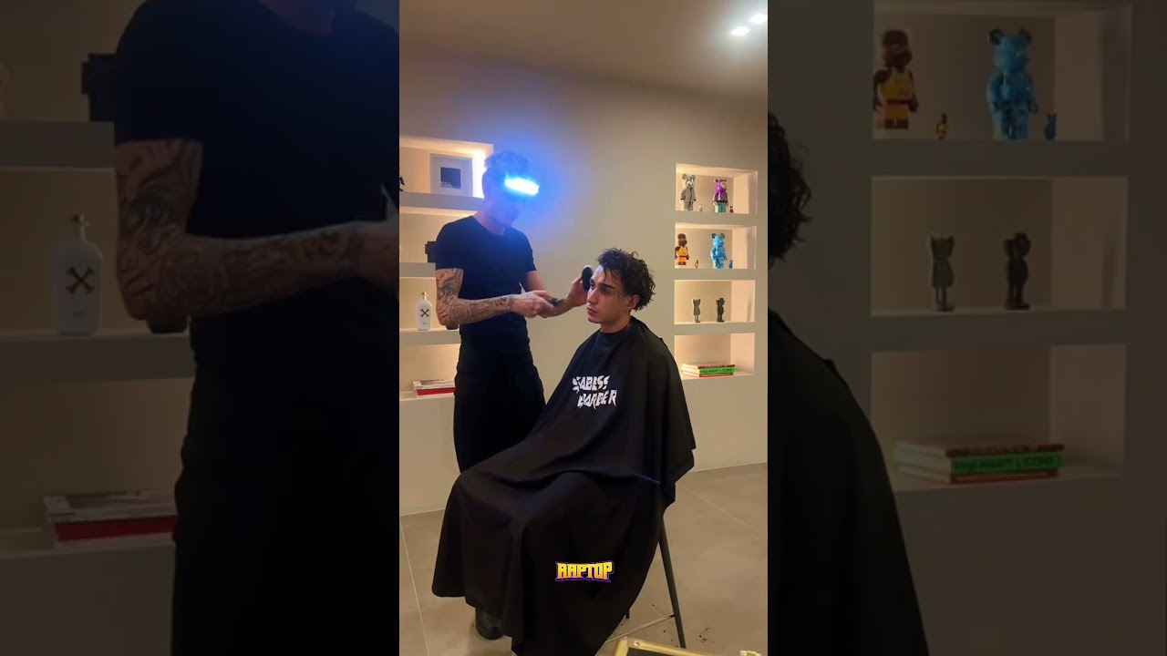 Il nuovo taglio di Capo 💇🏻😌 Capo Plaza | RAPTOP