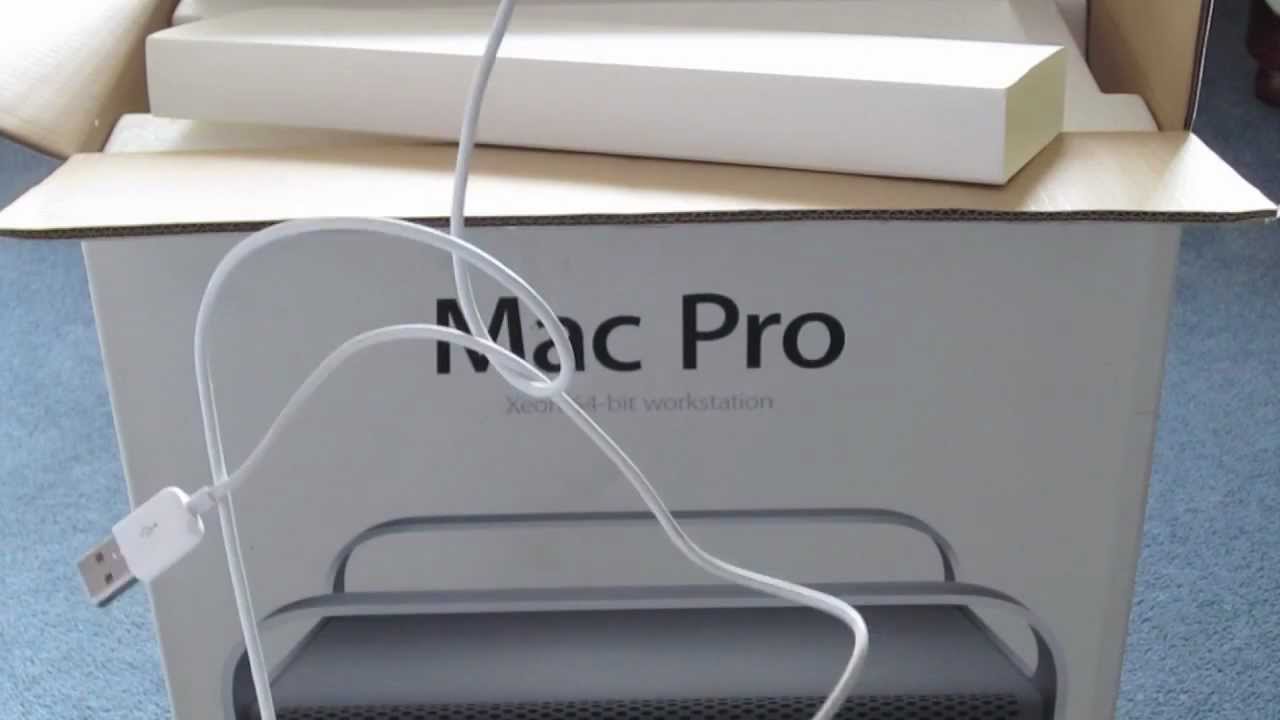  Mac Pro 8 Core: Unboxing