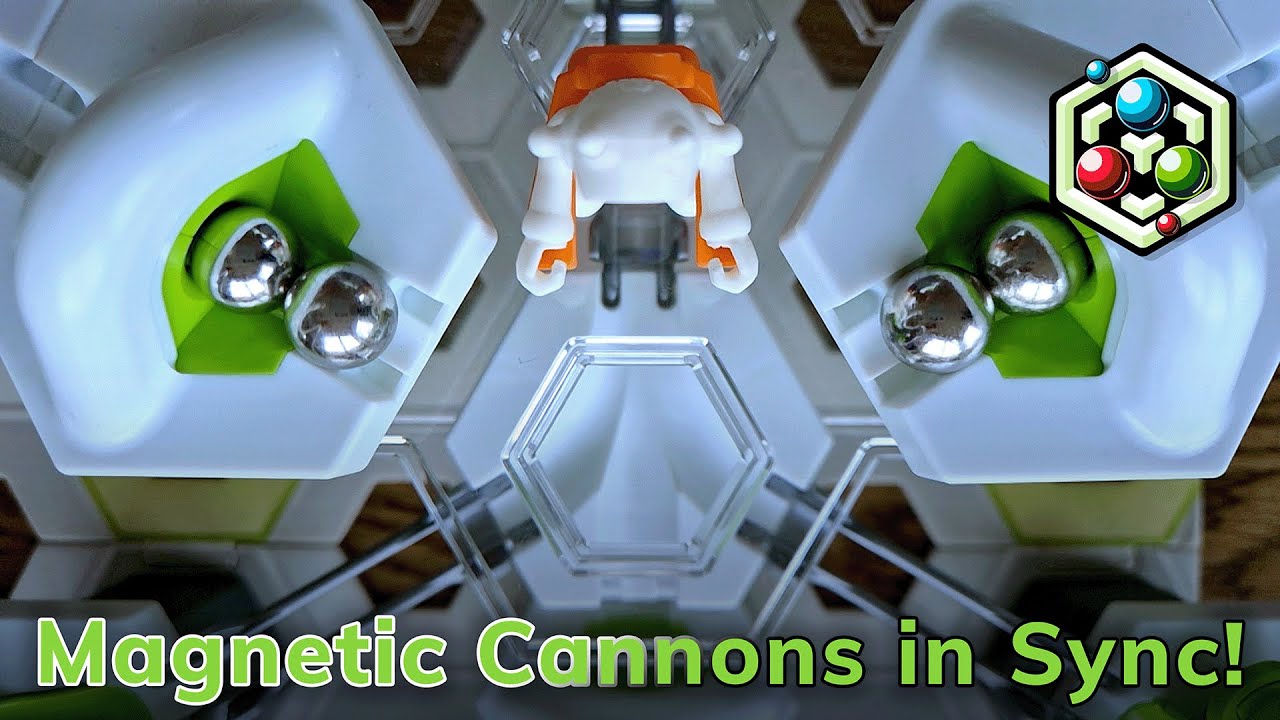 Magnetic Cannons in Sync – GraviTrax Precision Build! No.46
