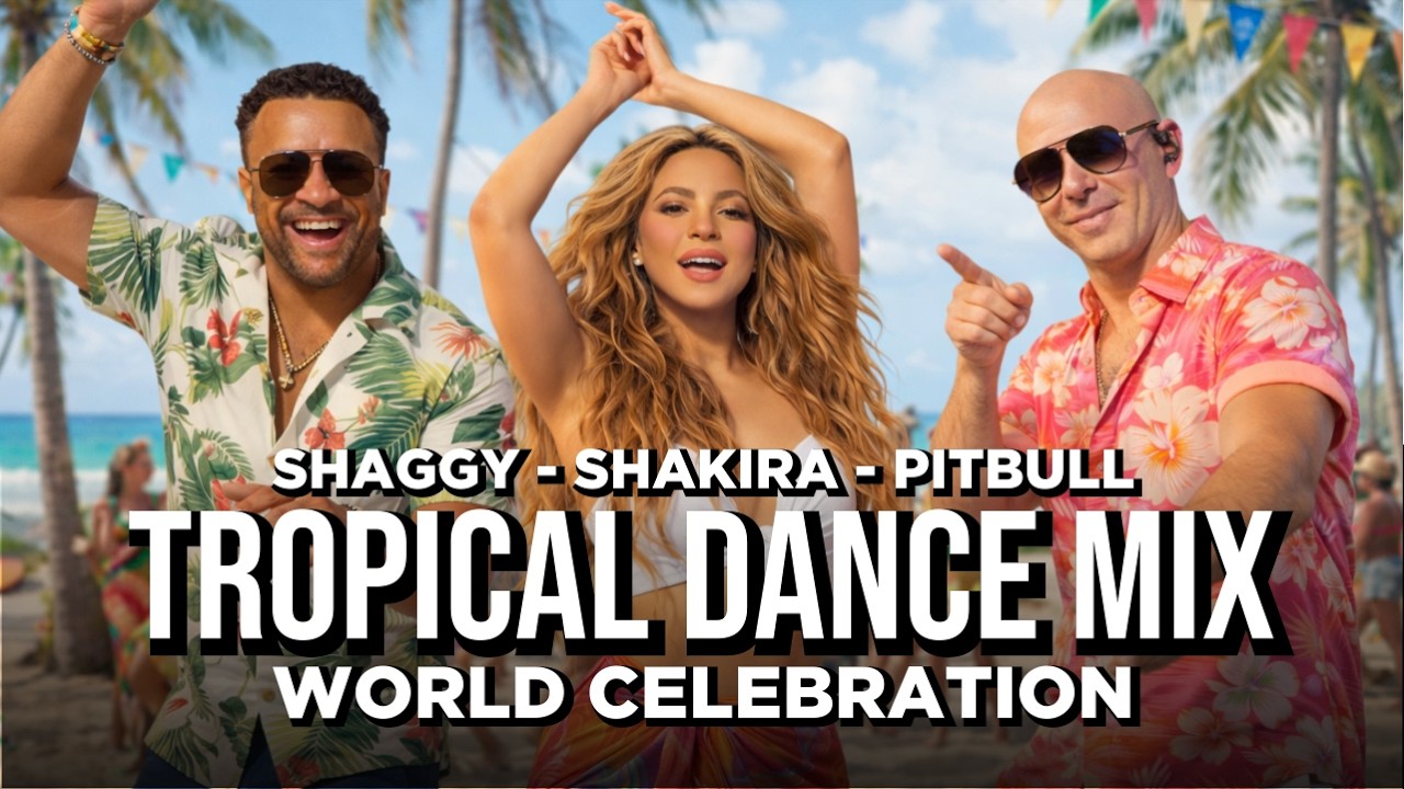 Shaggy x Shakira x Pitbull | Tropical Dance Mix 2026 | World Summer Celebration (Ai Music 2026)