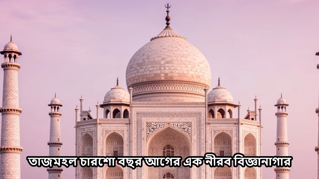 তাজমহল চারশো বছর আগের এক নীরব বিজ্ঞানাগার