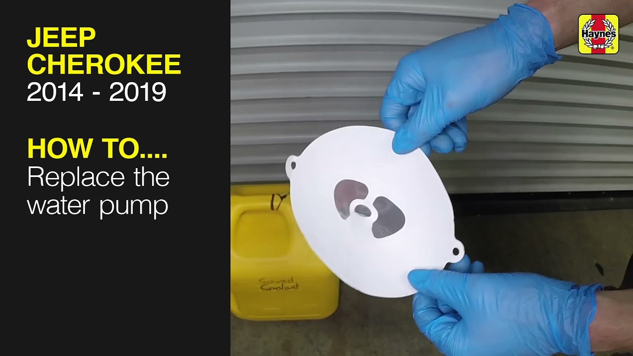 How to Replace the water pump on the Jeep Cherokee 2014 to 2019