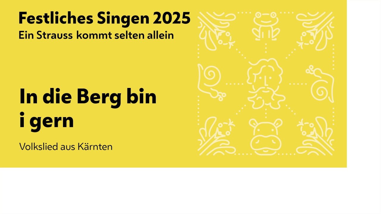 In die Berg bin i gern