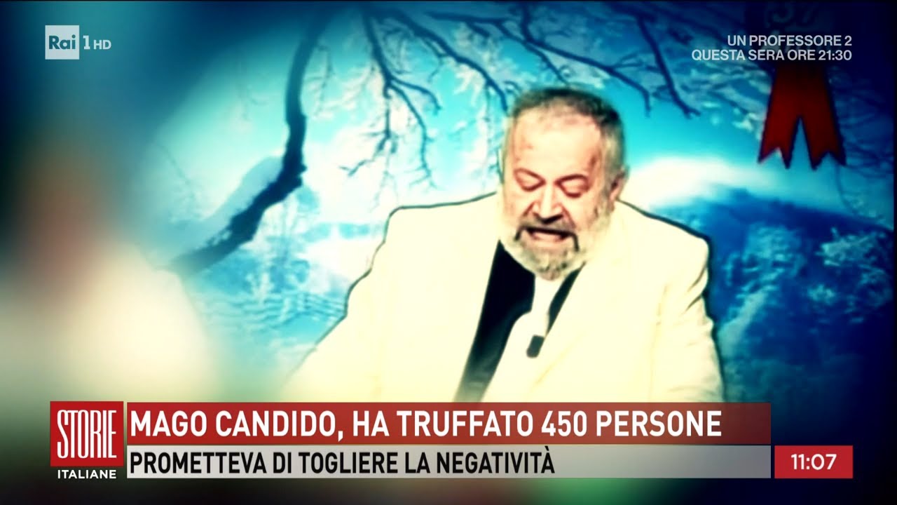 Mago Candido, ha truffato 450   - Storie italiane - 23/11/2023