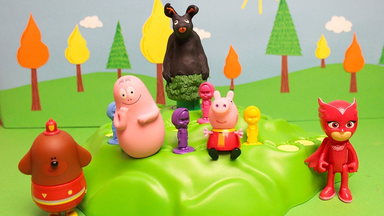 SALVA BING! - Barbapapà e Gufetta sfidano Duggee e Peppa Pig [Challenge]
