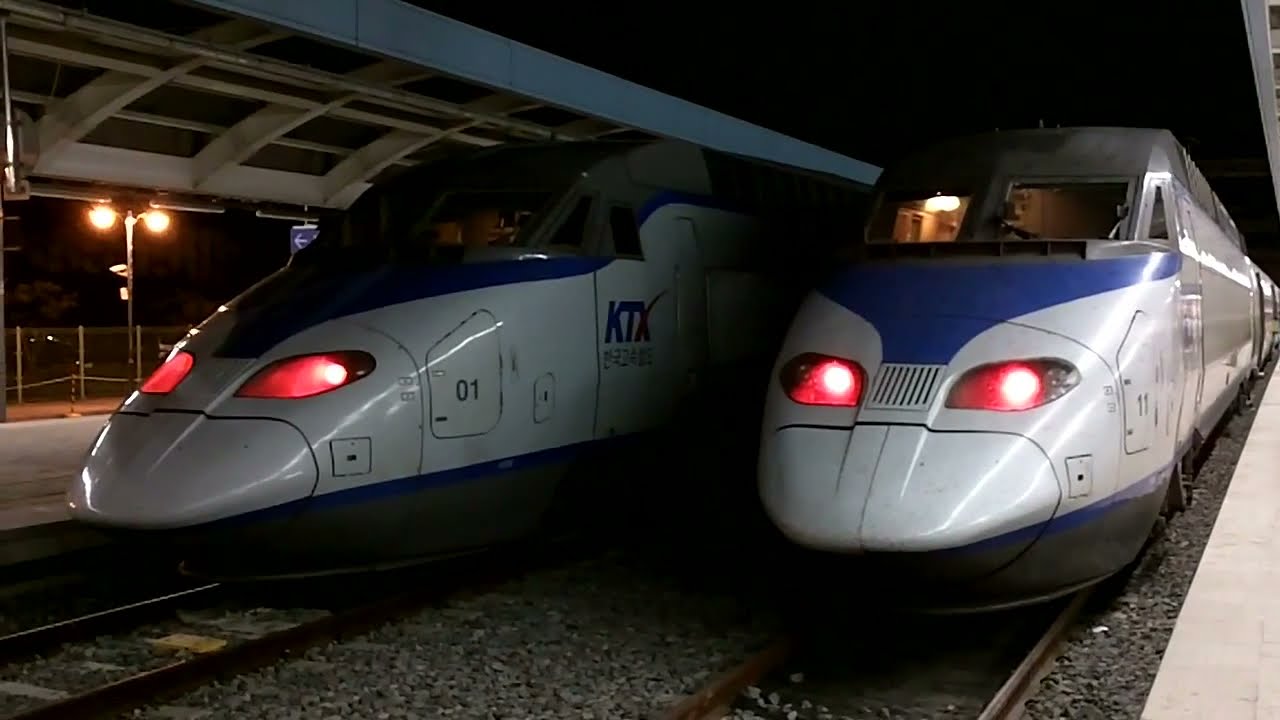 Korean TGV High Speed Train Alstom en Cor&eacute;e du Sud Mai 2012