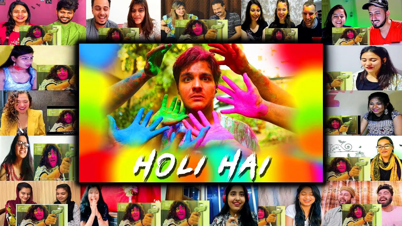 HOLI HAI | Ashish Chanchlani | Mashup Reaction Factory