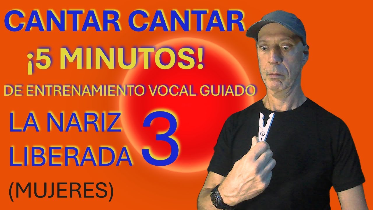 CANTAR CANTAR...LA NARIZ LIBERADA 3