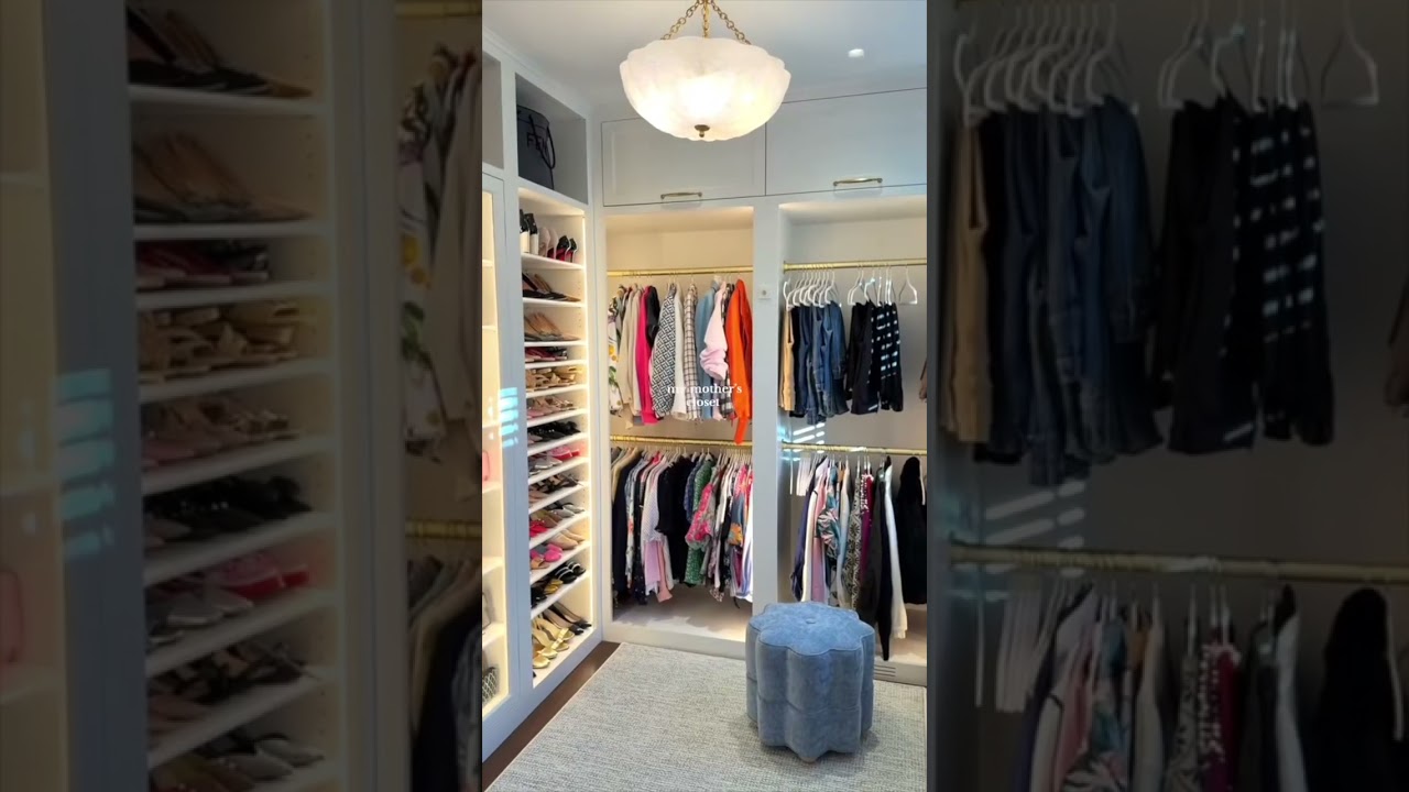 luxury closet tour #shorts