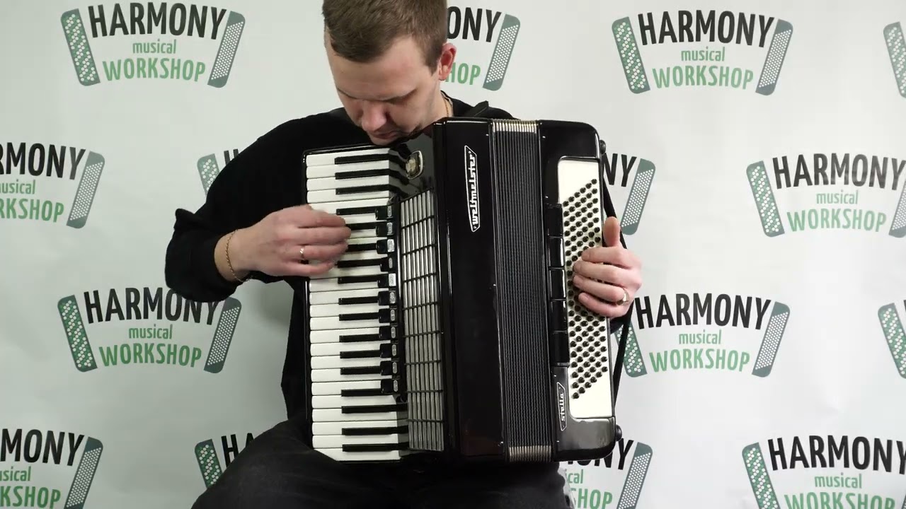 Full Size Weltmeister Stella Accordion 120 Bass made in Germany, Vintage Original Keyboard Accordion