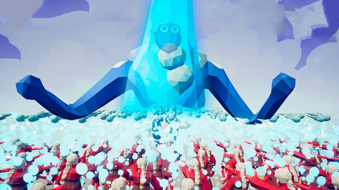 WHO CAN SURVIVE 50x ICE MAGE? | TABS Totally Accurate Battle Simulator