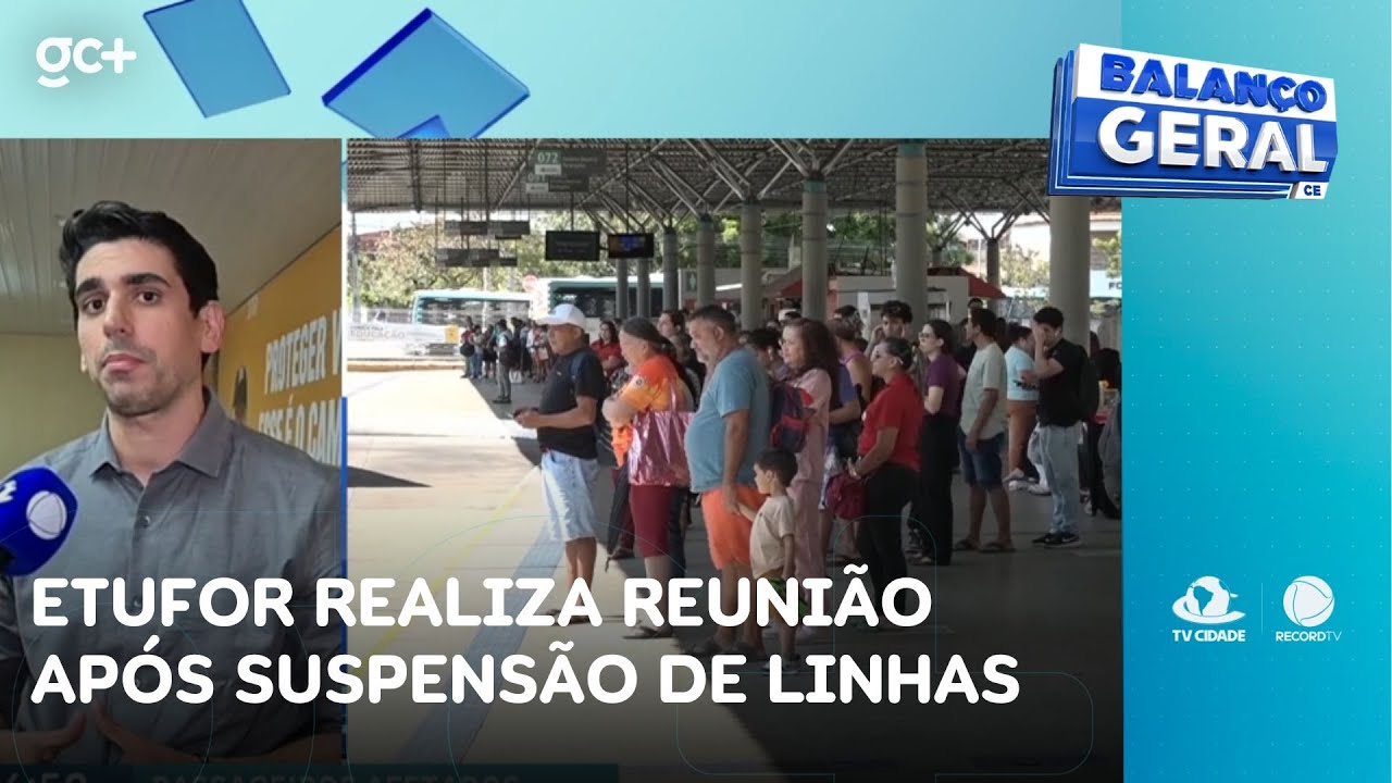 Etufor realiza reunião para definir ações após suspensão de 25 linhas de ônibus | Balanço Geral CE