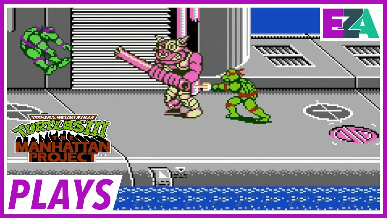 Easy Allies Plays TMNT III: The Manhattan Project - Beat 'em up Nights!