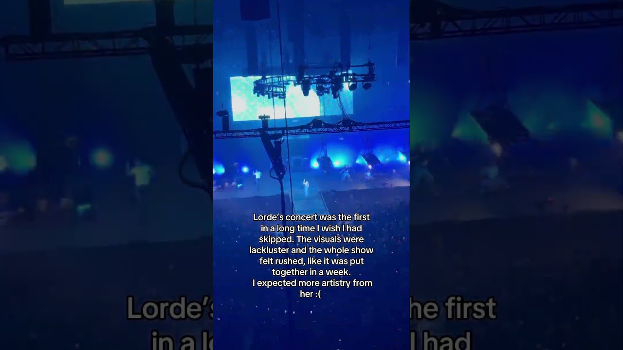 I&rsquo;ve been a fan since 2013 and wasn&rsquo;t expecting more :( #lorde #ultrasoundworldtour #concerts
