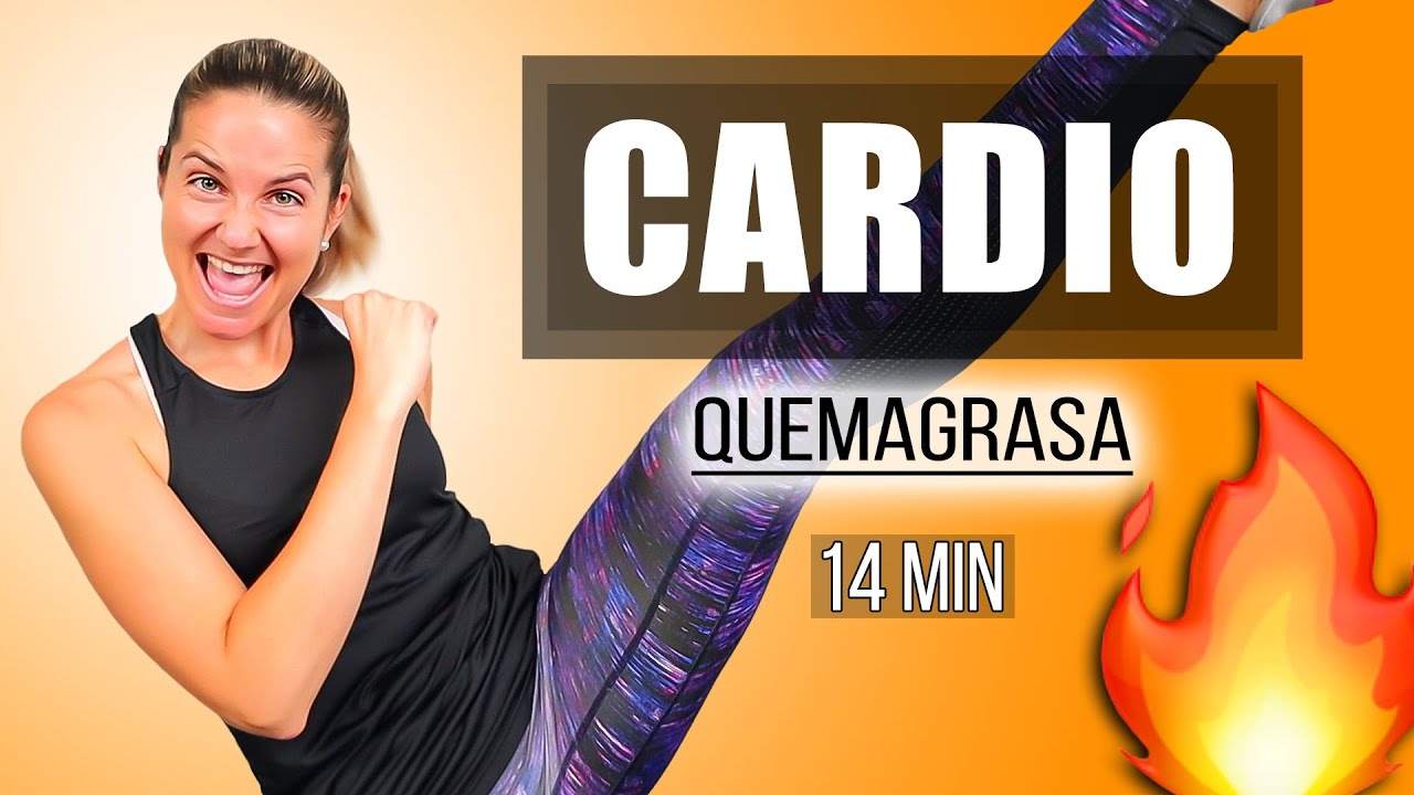Cardio EXPRESS QUEMAGRASA 🔥🔥🔥 - 14 minutos