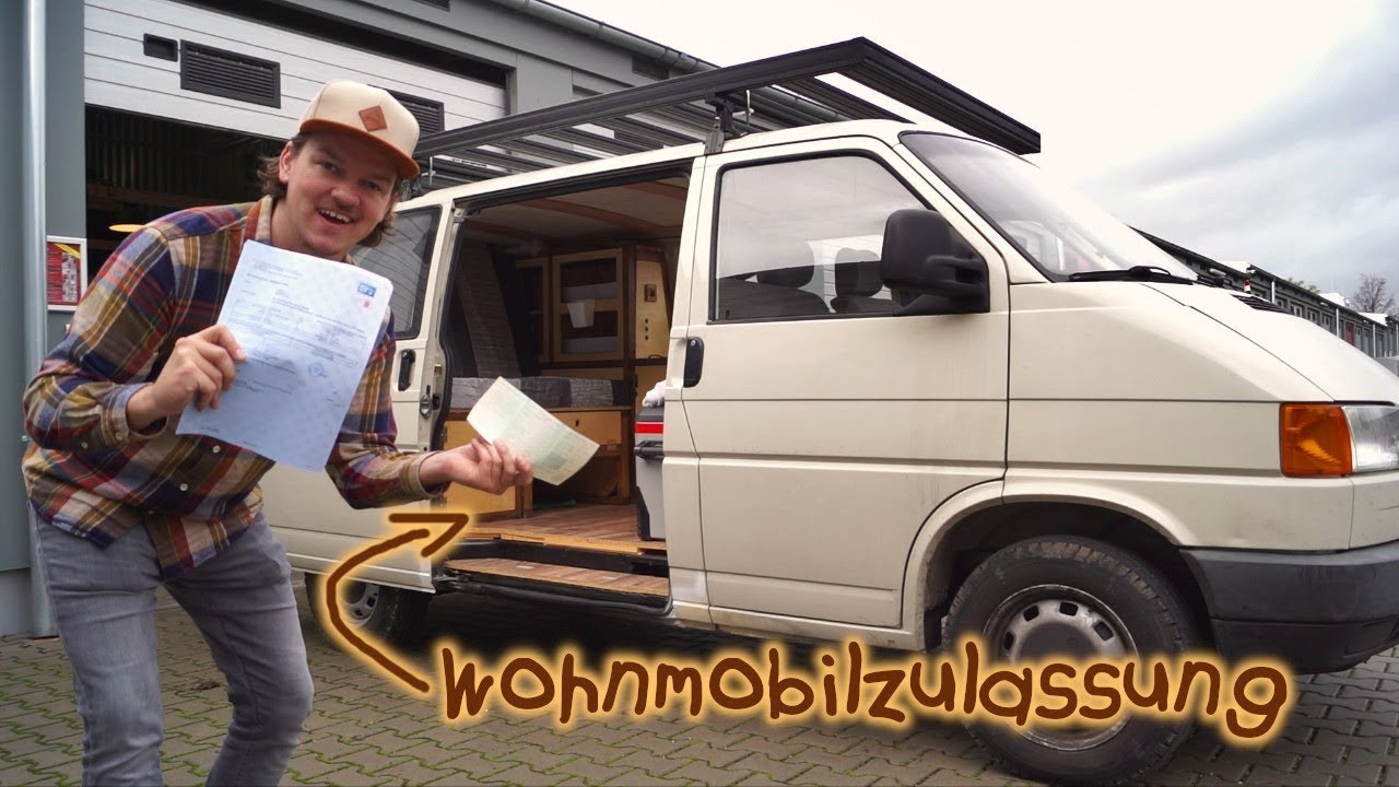 SO bekommst du die WOHNMOBILZULASSUNG - Vom PKW zum WOHNMOBIL