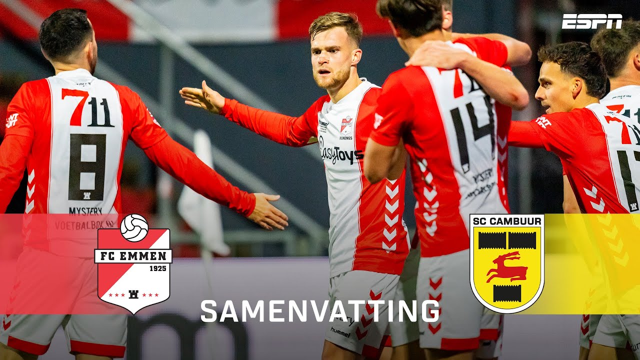 EMMEN wint voor het EERST sinds 27 NOVEMBER (!) ✅🗓 | Samenvatting FC Emmen - SC Cambuur