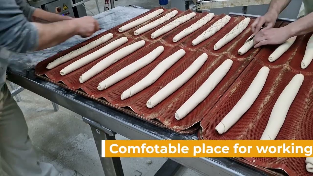 Línea de producción para panadería