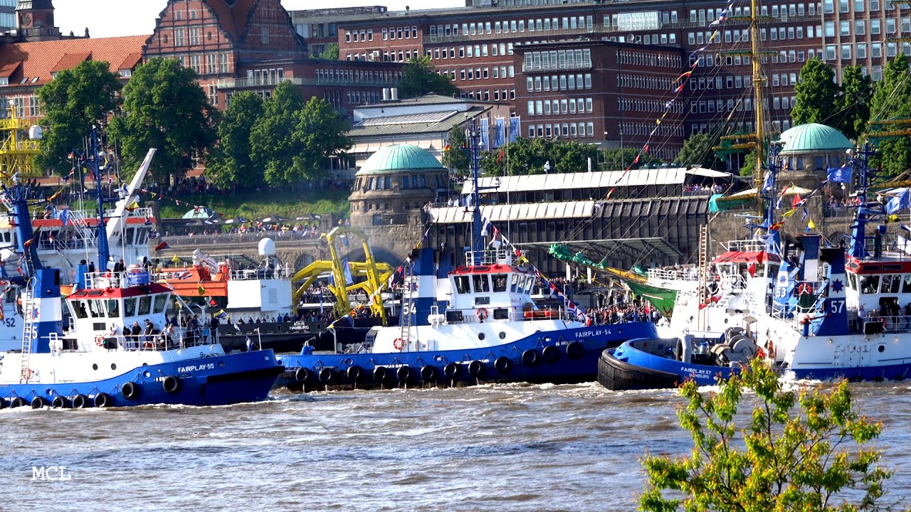 835. Hafengeburtstag Hamburg 2024 / Schlepperballett / Highlights
