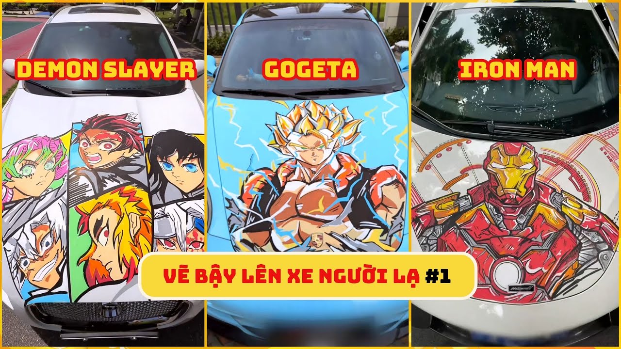 Tổng hợp series vẽ bậy l&ecirc;n xe người lạ - phần 1