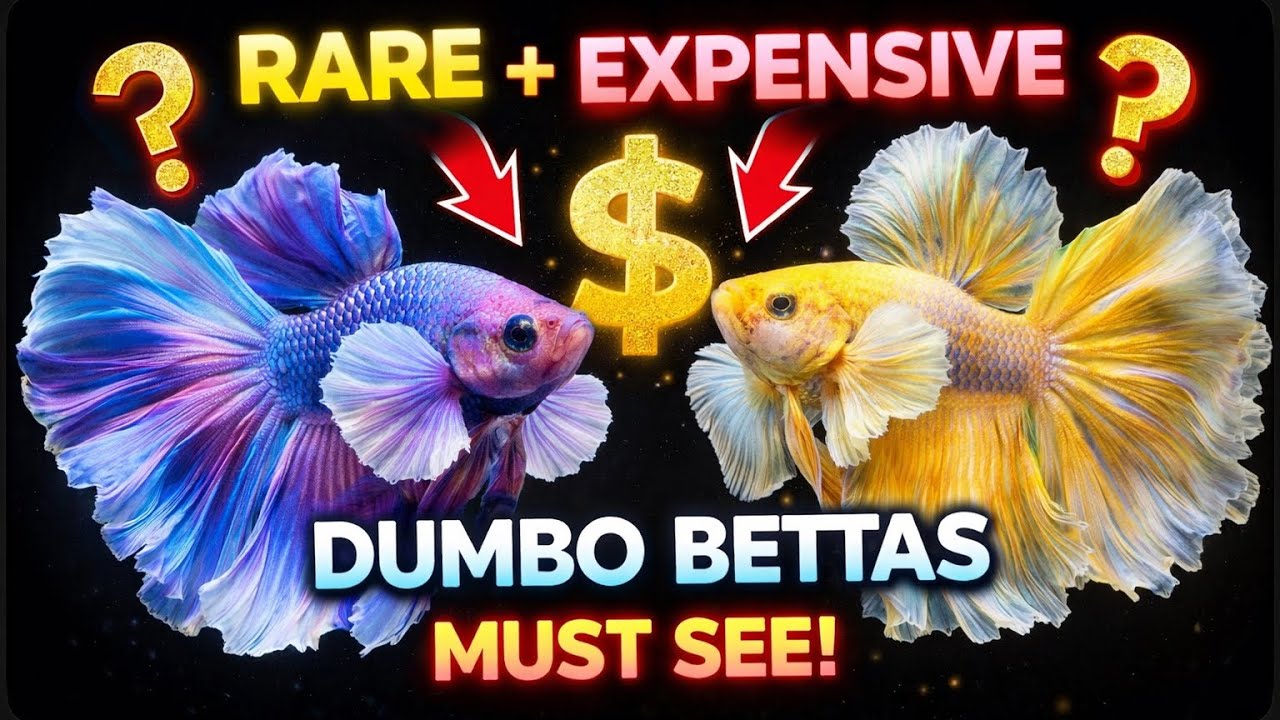 TOP 10 MOST BEAUTIFUL DUMBO BETTA FISH