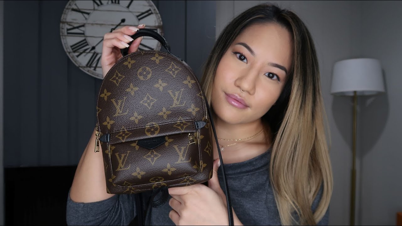 Louis Vuitton Palm Springs Mini / LOVE IT but... / Pros & Cons / What's in my Bag?