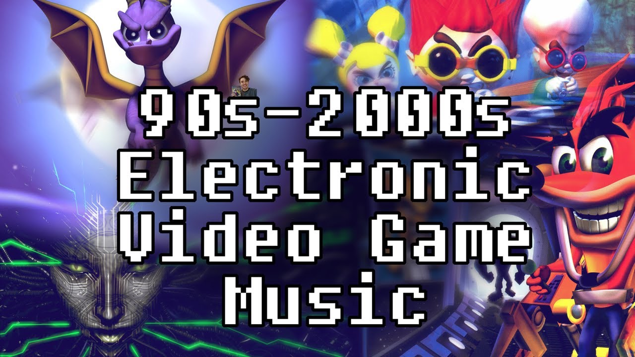 2 HOUR Electronic Video Game Music Mix - Nostalgic 90s-2000s (PS1, PS2, PC, Nintendo GC, Wii)