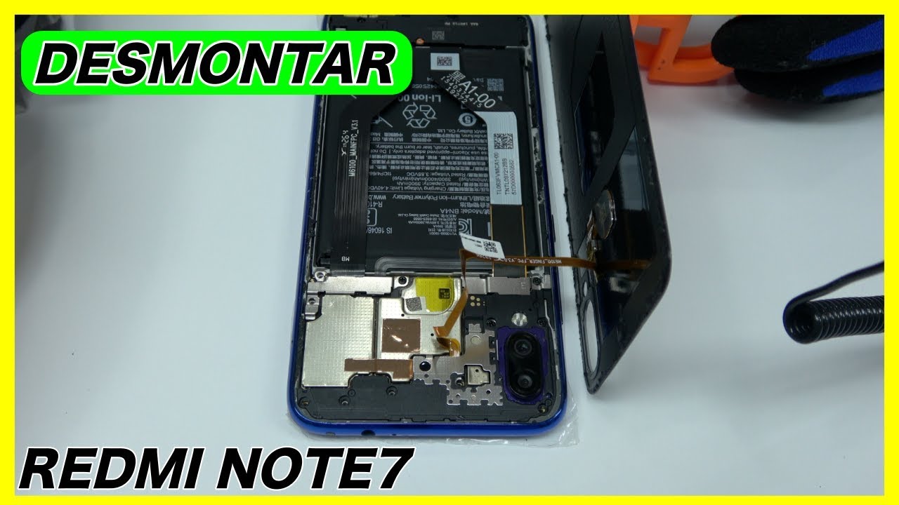 Desmontar Redmi Note 7