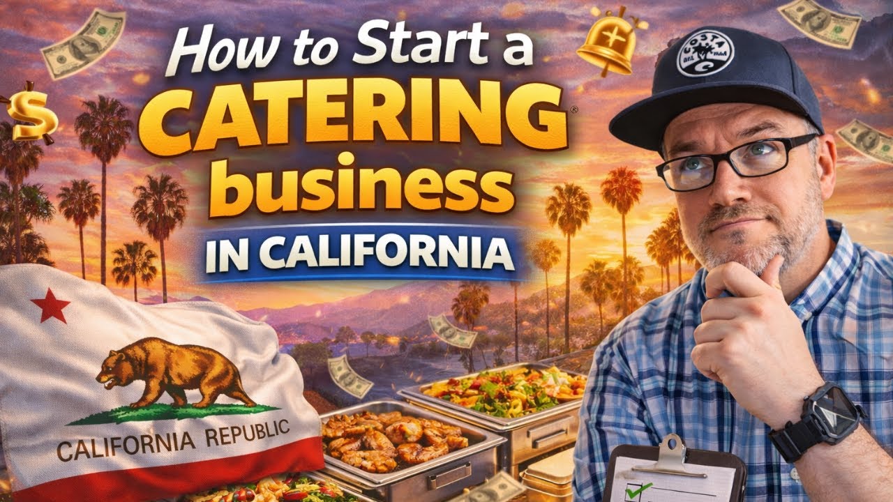 How to Start a Catering Business in California ( 12 STEPS)