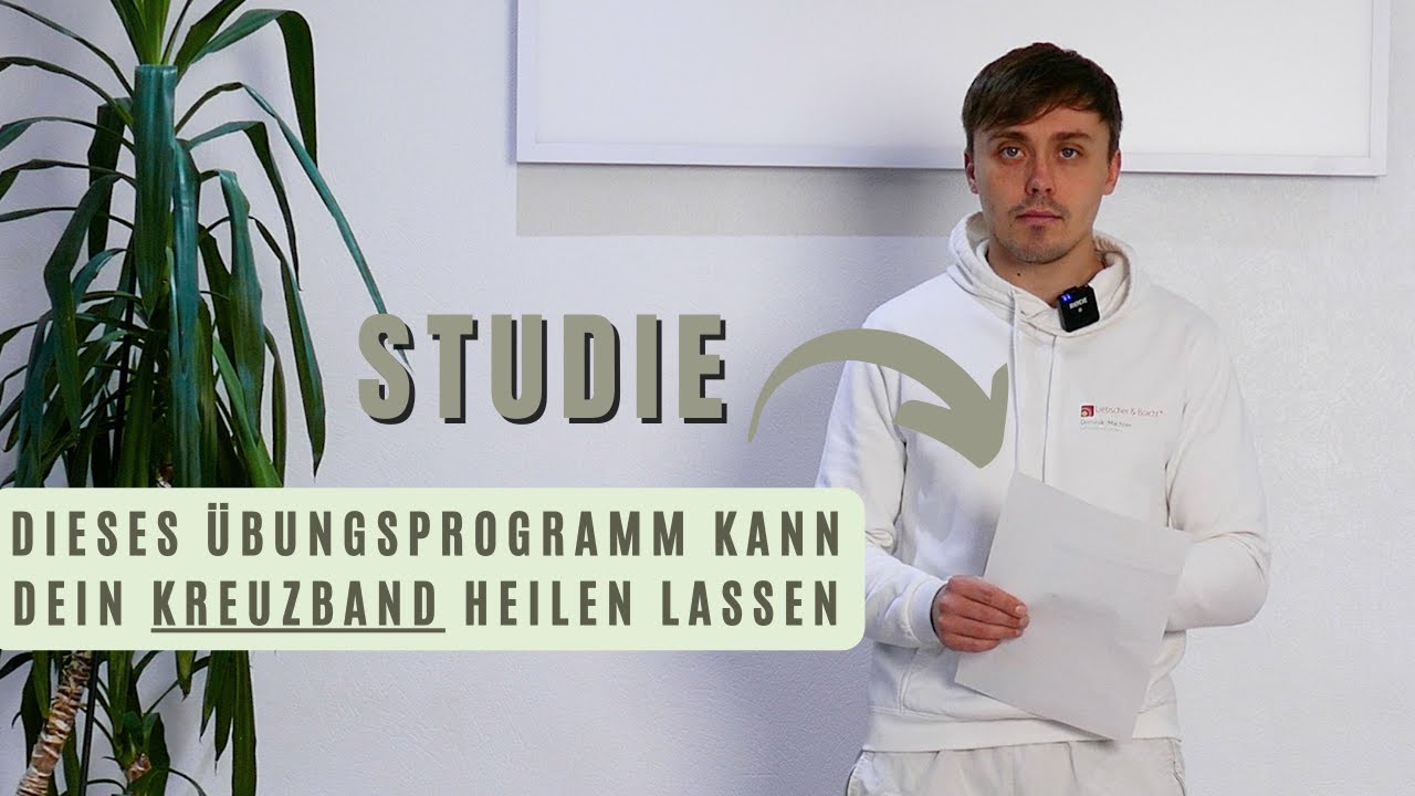 Kreuzband heilen ohne OP – mit diesen Übungen funktioniert es