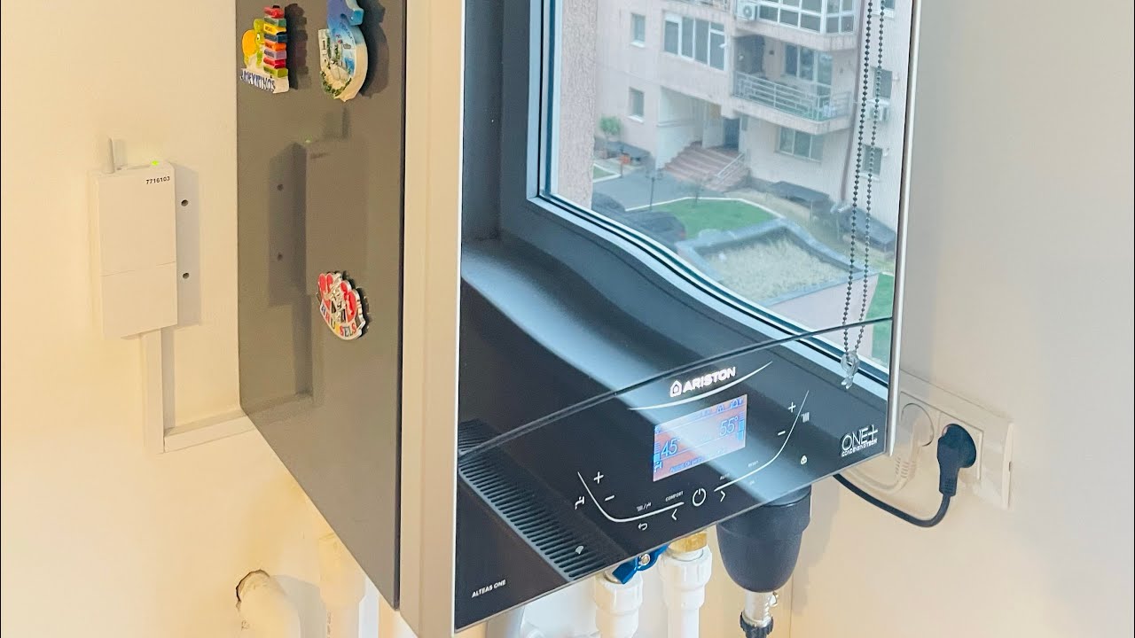 Montaj centrala termica Ariston Alteas ONE+Net si Termostat wireless Cube RF