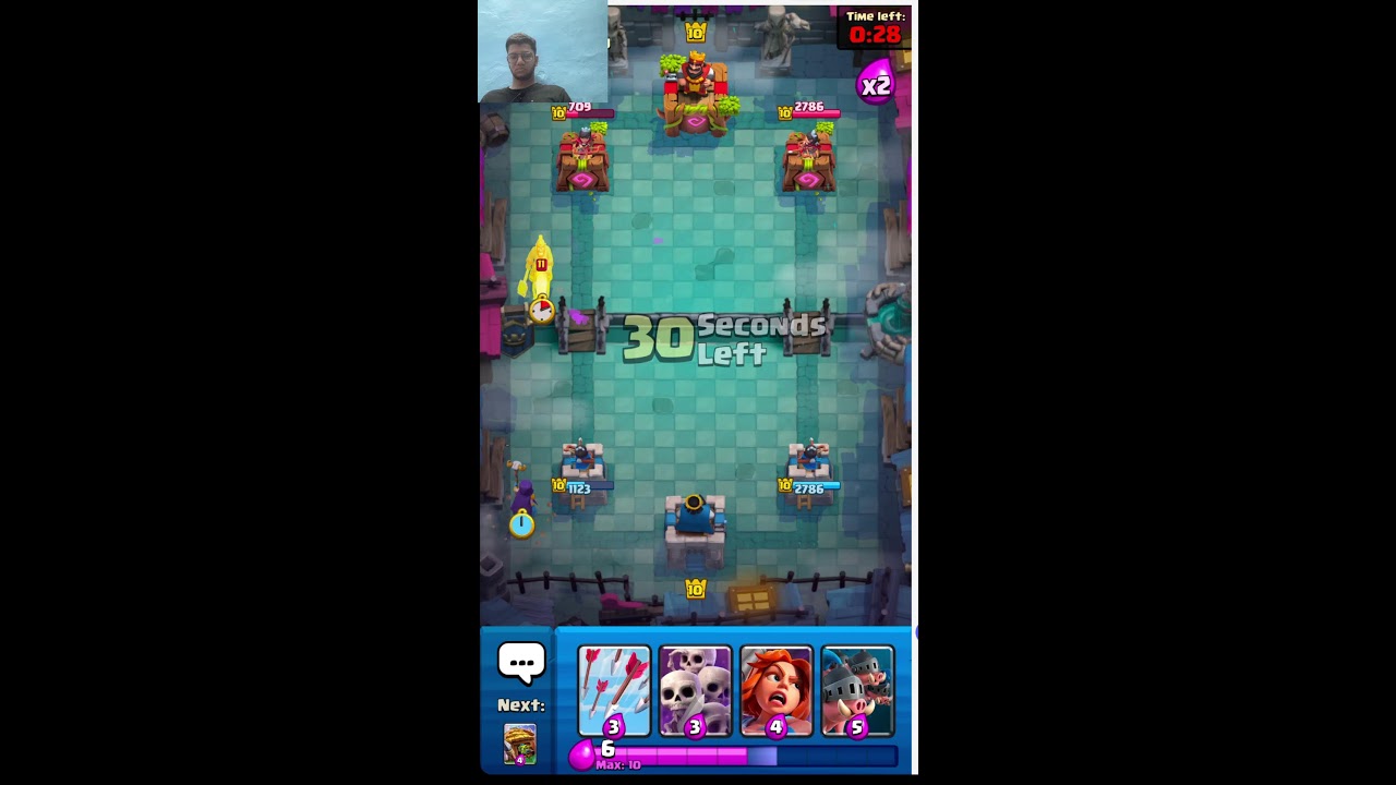 Lets play clash royale together...