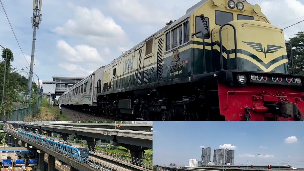 Nonton Kereta api ngebut! Bertemu Lokomotif vintage di Cakung